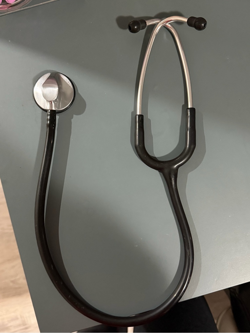 Black Stethoscope - Medical Listening Instrument